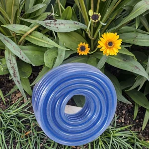 High Pressure Garden PVC Hose Soft and Anti Aging with 100m Length Plastic PVC Material Includes Connector and Reel