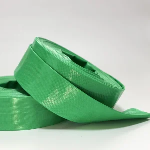High Pressure Green PVC Layflat Hose Agricultural Irrigation Flexible Water Pump Discharge Pipe ISO9001 Certified Plastic Tubes