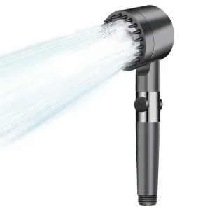 High Pressure Handheld Shower Head with Filter Water Saving Bathroom Massage Shower Hose for Toilets