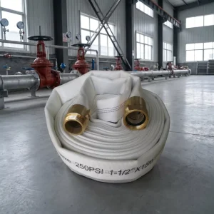 High Pressure Heat and Chemical Resistant Flexible EPDM-Lined Fire Hose 1-6 Inch for Industrial Use Class A/B Fires