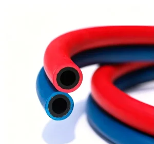 High Pressure High-Strength Rubber 300 PSI Twin Welding Air Hose Lightweight Anti-UV Flexible Non-Toxic