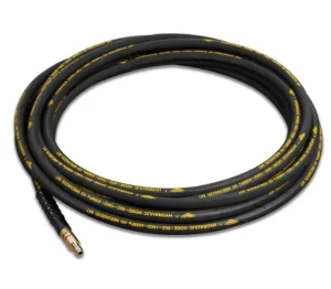 High Pressure High Temperature Resistant Hydraulic Hose with Interlocked Steel Wire Durable Anti Burst