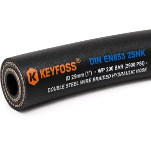 High Pressure High Temperature Resistant Steel Wire Braided Hydraulic Hose DIN EN853 2SNK 3/4″ Hydraulic Soft Tube