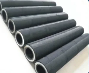 High Pressure Hose Assembly Hydraulic Oil Pipe Steel Wire Braided Rubber Tube High Temperature and High Pressure Customization