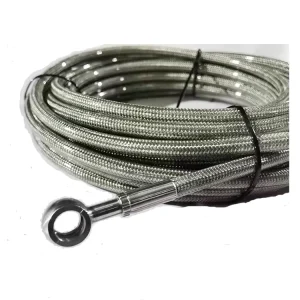 High Pressure Hydraulic Flexible Air Motorcycle Brake Hose PTFE AN3 SAE J1401 Standard Custom Cutting Service