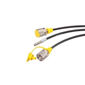 High Pressure Hydraulic Hose Dn2 (2mm ID 5mm OD) 630bar 9135psi Black with End Fitting for Hydraulic Fluids