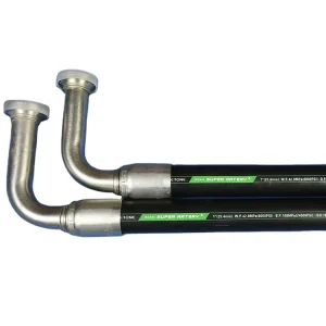 High Pressure Hydraulic Hose Steel Wire Reinforced Rubber Hose Oil Resistant Industrial Hose Cutting for Hydraulic Systems