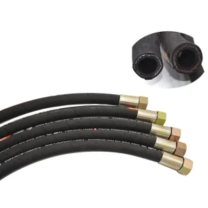 High Pressure Hydraulic Hose for Fuel Oil Thin Thick Rubber Hose with Custom Cutting Processing Service
