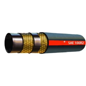 High Pressure Hydraulic Oil Hose R2 2SN Steel Wire Braided Washing Rubber Hose