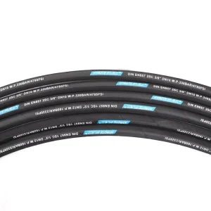 High Pressure Hydraulic Rubber Hose DIN EN 857 1SC 2SC Steel Wire Spiral Reinforced