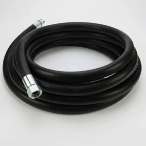 High Pressure Hydraulic Rubber Hose SAE 100R1 R2 1SN 2SN Wire Braided Oil Proof for Construction Mining Agriculture