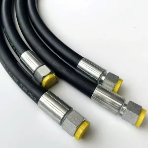 High Pressure Hydraulic Rubber Hose SAE 100R1AT DIN EN Fuel Hydraulic Hose Flexible Hydraulic Hose and Fitting