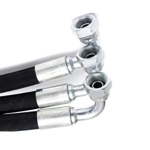 High Pressure Hydraulic Rubber Hose with Extrusion Molded Linings Flexible Industrial