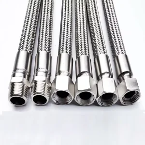 High Pressure Industrial Metal Braided Flexible Hose 3/4 SteamSteel Wire Steam Corrugated Metal Hose