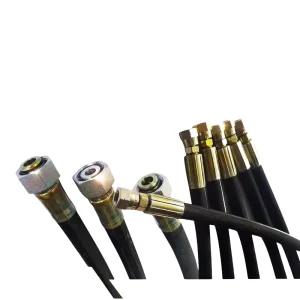 High Pressure Industrial Special Oil Pipe 8mm 5/16 Single Layer Steel Wire Braided Hydraulic Hose