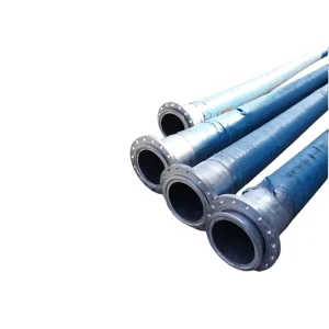 High Pressure Large Bore Hydraulic Hose Steel Wire Braided High Temperature Rubber Hose with Fabric Cover Cutting Service