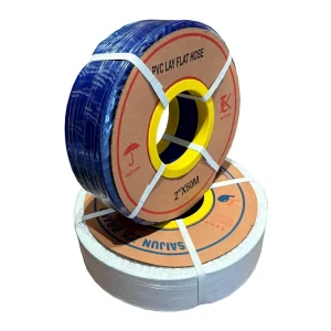 High Pressure Lightweight Flexible PVC Lay Flat Hose 2 Inch Polyester Reinforced for Farm Irrigation
