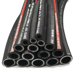 High Pressure Oil Resistant Composite Hydraulic Hose Corrosion Resistant for Chemical Liquids