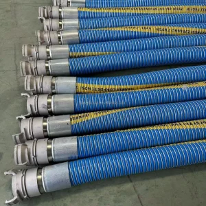 High Pressure PTFE High Temperature Steel Wire Reinforced Dock Unloading Petroleum Offloading Flexible Hose