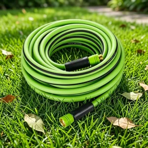High Pressure PVC Braided 50FT Garden Hose Eco Standard 20C to 60C All Season Use