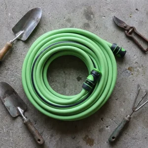 High Pressure PVC Braided Garden Hose 50FT Anti Abrasion Yard Pipe