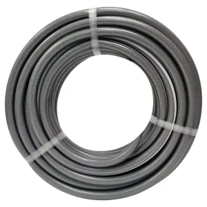 High Pressure PVC Braided Water Hose Anti UV Anti Kink Pipe Garden Farm Irrigation Car Washing