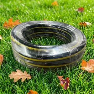 High Pressure PVC Braided Water Pipe 50FT Flexible Garden Hose With Hand Grip for Daily Household Water Works