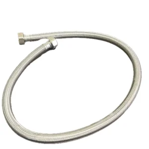 High Pressure PVC Flexible Water Hose Braided Fiber Corrosion Resistance Plastic Tubes for Bathroom Application
