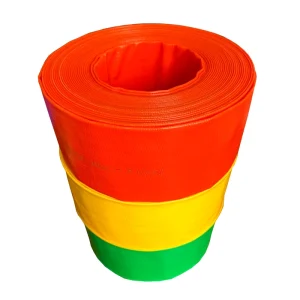 High Pressure PVC Lay Flat Discharge Hoses 2-6 Inch Diameter for Agriculture Irrigation Water Hose