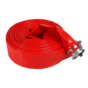 High Pressure PVC Layflat Hose for Irrigation Water Pump Spray Watering Discharge for Agriculture and Gardening Farm Use