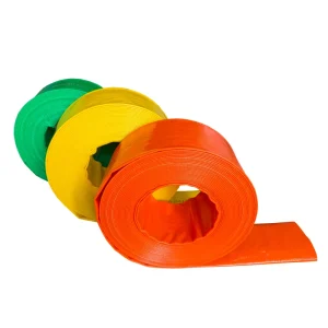 High Pressure PVC Layflat Water Hose 2 3 4 5 6 Inch Water Discharge Irrigation Processing Service
