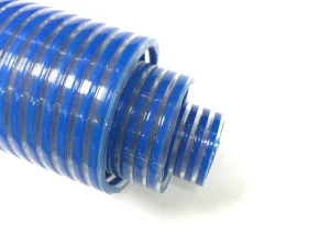 High Pressure PVC Suction Hose Eco Friendly Light Weight Mining Tunnel Projects High Flexibility Heavy Duty