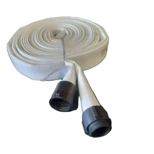 High Pressure PVC Water Hose with Canvas for Firefighting Anti-Foaming Agent Farm Irrigation Discharge 10m-30m Length