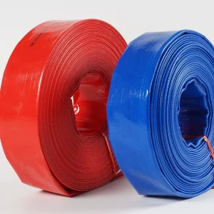 High Pressure Resistant 1-8 Inch Custom Sizes Colors PVC Flexible Lay Flat Hose for Agriculture Drainage Water