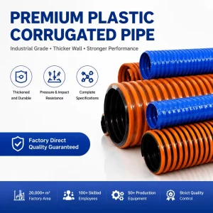 High Pressure Resistant 2″3″ 4″6″ 8″ Industrial Suction Discharge Flexible PVC Helix Suction Hose Extruding UV Resistant Small