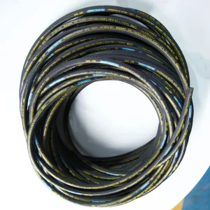 High Pressure Rubber Hose Single Layer and Double Layer Steel Wire Braid Four Layer Steel Wire Hydraulic Hose