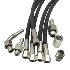 High Pressure Rubber Hydraulic Hose Wear Resistant Steel Wire Braided Hydraulic Pipe for Engineering Machinery