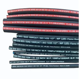 High Pressure Rubber Oil Hose R2 2SN High Pressure Hose Hydraulic Hose for Agricultural