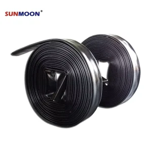 High Pressure Rubber TPU Lay Flat Hose Customizable Length (20/30/50/100M) 1-10 Inch SGS Certified -58F~176F