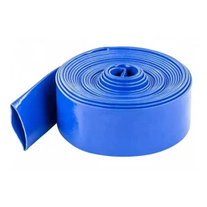 High Pressure Smooth Surface Agriculture PVC Layflat Hose 100m Length 6mm 200m Coverage for Irrigation