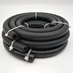 High Pressure Smooth Surface PSI 300 Hydraulic Rubber NBR Braided Oil Hose 1/2″ 1/8” 5/16″ 3/8″ Sizes for Fuel cooling System