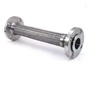 High Pressure Stainless Steel Braided Flexible Metal Bellow Hose Cutting High Temperature Resistance for Industrial Chemical