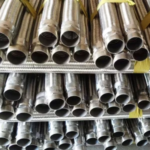 High Pressure Stainless Steel Corrugated Hose For Gas Water And Steam Systems