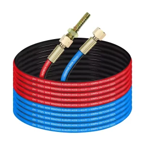 High Pressure Steel Wire Reinforced Hoses for Oxygen Acetylene and Propane Fuel Gas Gas Cutting Torch Hoses