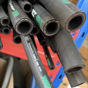 High Pressure Steel Wire Spiral Nitrile Butadiene Rubber Hydraulic Hose SAE 100 R2 2SN with -50C +100C Operating Temperature