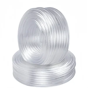 High Pressure Transparent PP PVC Tubing Non Toxic Flexible Clear Garden Hose with Reels Industrial Water Hose
