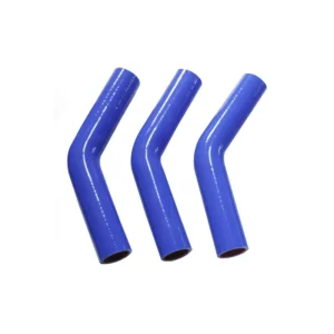 High Pressure Truck Parts Charge Air 45 Elbow Flexible Tube 55mm Silicone Coolant Rubber Car Hose
