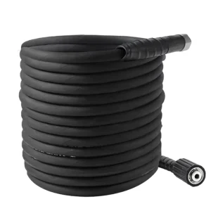 High Pressure Washer Hose 6-8-10-15-20m PVC Plastic Outlet Pipes with M22, 1/4, 3/8 Fittings