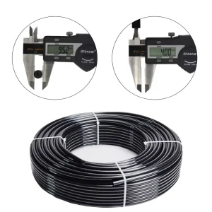 High Pressure Water Cooling PE Pipe 9.52mm OD 4mm Thickness PE Hose Resistant PE Pipe