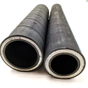 High Pressure Wire Reinforced Rubber Hose Spiraled SAE 100 R9 R12 Hydraulic Hose